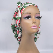Load image into Gallery viewer, Ponytail Scrub Cap - Satin Lined Black Cotton Adjustable Scrub Hat for Hair Protection