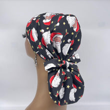 Load image into Gallery viewer, Satin Lined Scrub Cap - Adjustable Ponytail Medical Hair Cover