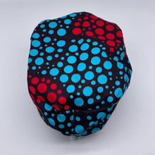 Load image into Gallery viewer, Unisex Europe No Satin SMALL surgical SCRUB HAT Cap with sweat red blue black nursing caps, Ankara African cotton print hat
