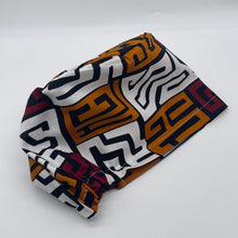 Load image into Gallery viewer, Niceroy surgical SCRUB HAT CAP,  melanin brown tribal Europe Euro style nursing caps, healthcare hats protective hair covers