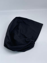Load image into Gallery viewer, Niceroy Satin Lined Satin Lined BLACK EUROPE STYLE surgical scrub hat nursing caps cotton fabric hat with