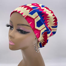 Load image into Gallery viewer, Niceroy surgical SCRUB HAT CAP, Pink Blue Europe Euro style nursing caps, healthcare hats protective hair covers, nurse gift.