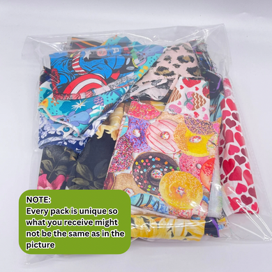Niceroy scrappy fun pack cotton print scrap fabrics fun pack