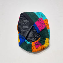 Load image into Gallery viewer, Niceroy Surgical SCRUB CAP Multicolor GeometricEurope style nursing caps African print fabric and satin lining option.