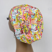 Load image into Gallery viewer, Adjustable Surgical Scrub Cap - Cotton Medical Scrub Hats