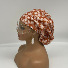 Load image into Gallery viewer, Niceroy Satin Lined surgical SCRUB HAT CAP, Europe style nursing caps made with Cotton fabric and   chemo hat