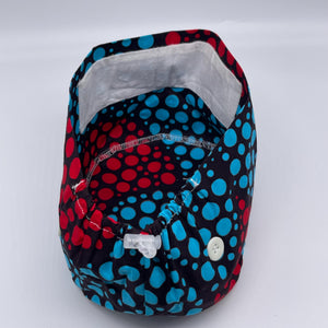 Unisex Europe No Satin SMALL surgical SCRUB HAT Cap with sweat red blue black nursing caps, Ankara African cotton print hat