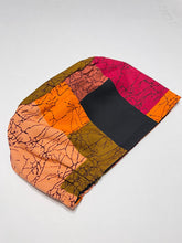 Load image into Gallery viewer, Niceroy Surgical SCRUB CAP Multicolor GeometricEurope style nursing caps African print fabric and satin lining option.