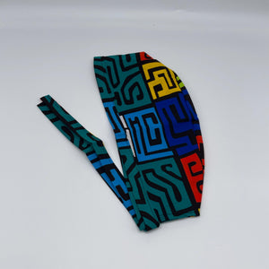 Multicolored unisex pixie Men surgical SCRUB HAT CAP, nursing caps, tie back cap, satin lining option African print men scrub cap