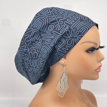 Load image into Gallery viewer, Ankara Surgical Scrub Cap - Adjustable African Print Cotton Nurse Hat With Satin Lining