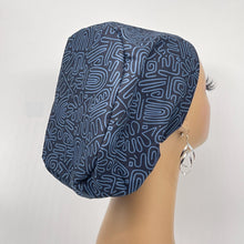 Load image into Gallery viewer, Ankara Surgical Scrub Cap - Adjustable African Print Cotton Nurse Hat With Satin Lining
