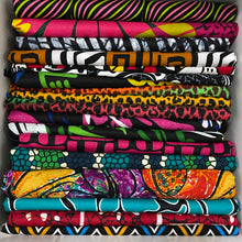 Load image into Gallery viewer, Ankara fabric mystery box of 6 one yard pieces