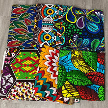 Load image into Gallery viewer, Ankara fabric mystery box of 6 one yard pieces