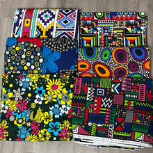 Load image into Gallery viewer, Ankara fabric mystery box of 6 one yard pieces