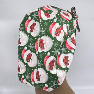Ponytail Scrub Cap – Satin Lined Adjustable Hair Cover for Long Hair Protection