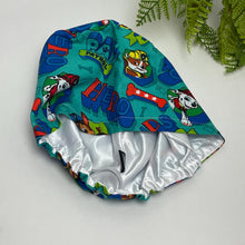 Load image into Gallery viewer, Niceroy Satin Lined pediatrician SCRUB CAP paw patrol cotton fabric Europe style nursing caps cotton fabric and .