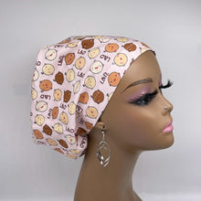 Load image into Gallery viewer, Niceroy Satin Lined Surgical SCRUB CAP labor and delivery Europe style nursing caps cotton print fabric and .