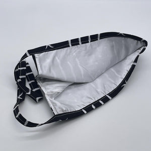 Black and white unisex pixie Men surgical SCRUB HAT CAP, nursing caps, tie back cap, satin lining option African print men scrub cap