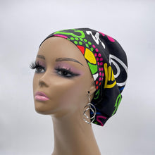 Load image into Gallery viewer, Niceroy SCRUB HAT CAP, Blue Pink black white Europe Euro style nursing caps, healthcare hats protective hair covers, nurse gift.