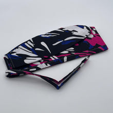 Load image into Gallery viewer, Blue pink white black unisex pixie Men surgical SCRUB HAT CAP, nursing caps, tie back cap, satin lining option African print men scrub cap