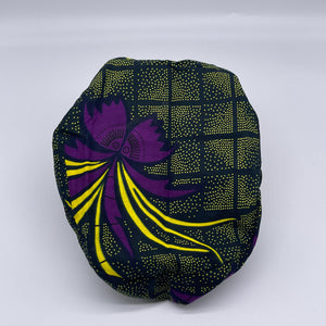 Unisex Europe No Satin SMALL surgical SCRUB HAT Cap with sweat band green purple yellow nursing caps, Ankara African cotton print hat