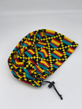 Load image into Gallery viewer, Niceroy surgical SCRUB HAT CAP,  Ankara Europe style nursing caps made with African print fabric and satin lining option