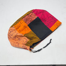 Load image into Gallery viewer, Niceroy Surgical SCRUB CAP Multicolor GeometricEurope style nursing caps African print fabric and satin lining option.