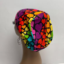 Load image into Gallery viewer, Niceroy Satin Lined Surgical SCRUB CAP green pink black blue purple Europe style nursing caps cotton fabric and .