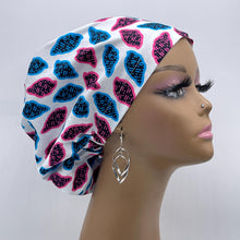 Load image into Gallery viewer, Niceroy SCRUB HAT CAP, Blue Pink black white Europe Euro style nursing caps, healthcare hats protective hair covers, nurse gift.