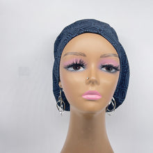 Load image into Gallery viewer, Ankara Surgical Scrub Cap - Adjustable African Print Cotton Nurse Hat With Satin Lining