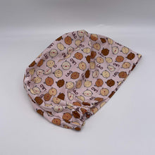 Load image into Gallery viewer, Niceroy Satin Lined Surgical SCRUB CAP labor and delivery Europe style nursing caps cotton print fabric and .