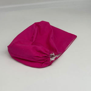 Satin Lined Niceroy solid Hot PINK SCRUB Hat, Europe style surgical scrub hat nursing Medical caps satin lining option scrub cap scrub