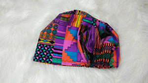 SCRUB HAT CAP, Adjustable surgical scrub hat Ankara Europe style nursing caps cotton fabric and satin lining option African Print kente