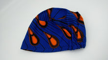 Load image into Gallery viewer, Niceroy surgical SCRUB HAT CAP,  Ankara Europe style nursing caps made with 100% cotton fabric and satin lining option African Print NRSC80