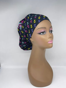 Niceroy surgical SCRUB HAT CAP, Europe style nursing caps made with TikTok Cotton fabric and satin lining option bonnet chemo hat