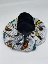 Load image into Gallery viewer, Niceroy SCRUB HAT CAP, Bouffant Nursing surgical scrub hat caps made with 100% cotton African print fabric and satin lining option