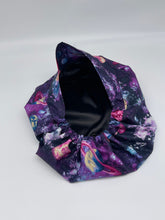 Load image into Gallery viewer, Niceroy BOUFFANT SCRUB CAP , Adjustable galaxy solar system surgical scrub hat caps cotton fabric and satin lining option