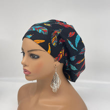 Load image into Gallery viewer, Niceroy surgical SCRUB HAT CAP, Europe style nursing caps made with Cotton fabric and satin lining option bonnet chemo hat