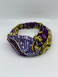 Niceroy Ankara Cotton fabric Turban headband, gift for a friend, for her, for mom