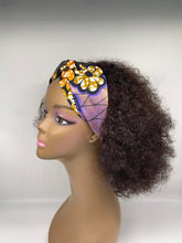 Load image into Gallery viewer, Niceroy Ankara Cotton fabric Turban headband, gift for a friend, for her, for mom