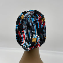 Load image into Gallery viewer, Adjustable surgical OR SCRUB CAP, black blue maroon grey Europe style Summer nursing caps  and satin lining option.